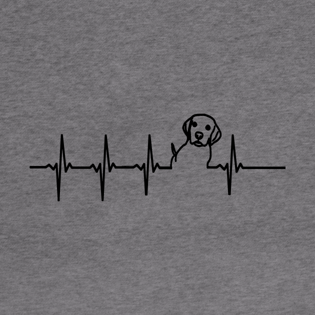 DOG Heartbeat EKG Shirt I Love My Puppy Heartbeat Hoodie TeePublic